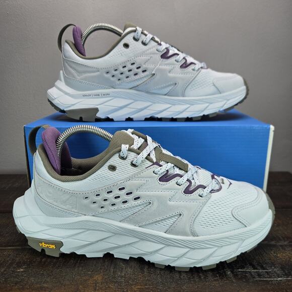 NEW Hoka One One Anacapa Breeze Low Womens Size 8.5 B Comfy Running Shoes Blue